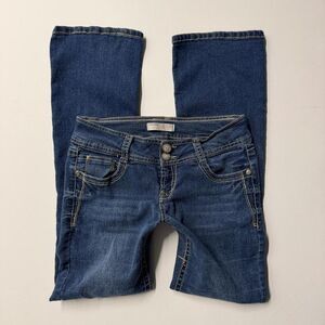 No-boundaries Women's Blue and Navy Jeans